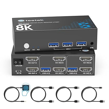 8K HDMI KVM Switch