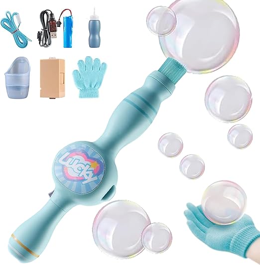 Elastic Bubble Fog Wand