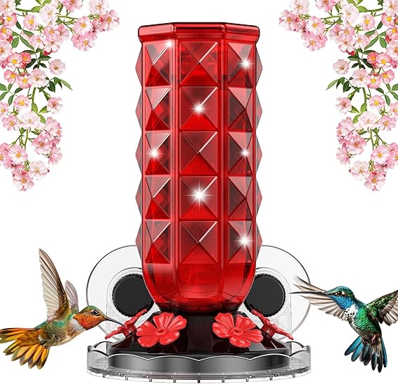 MrCrafts Window Hummingbird Feeder