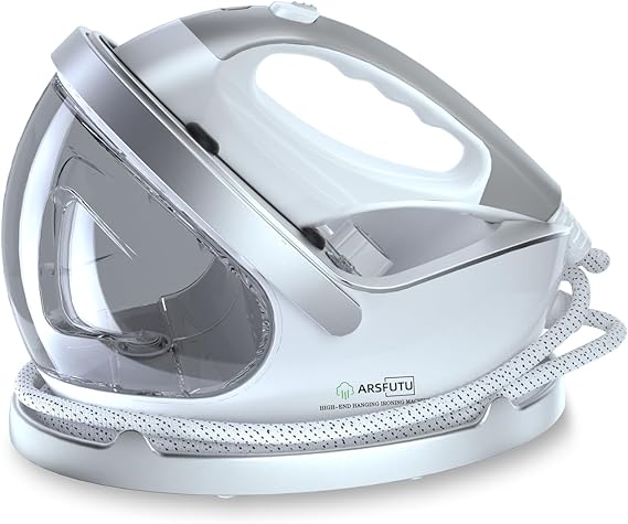 Professional Steam Station Iron – 1400W Portable Steamer with 1.1L Tank, 25s Fast Heat-Up & Self-Cleaning | 3 Steam Levels for All Fabrics