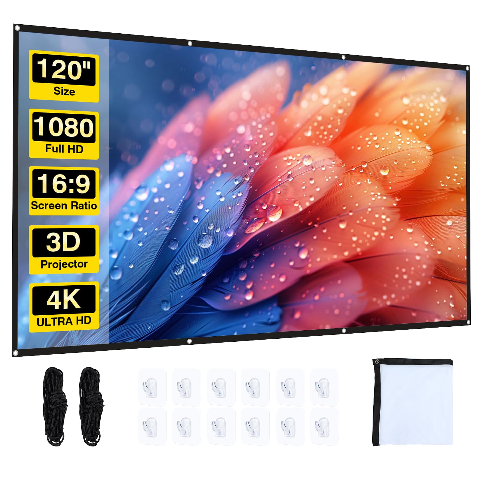 The Portable Projector Screen That Actually Feels Like a Theater