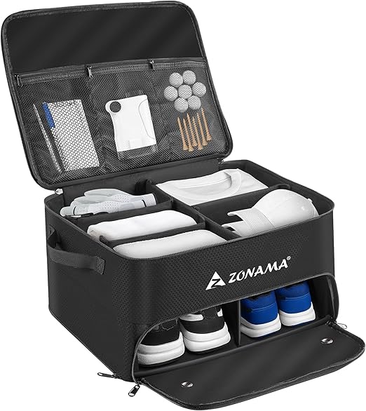 “3-Layer Golf Trunk Organizer
