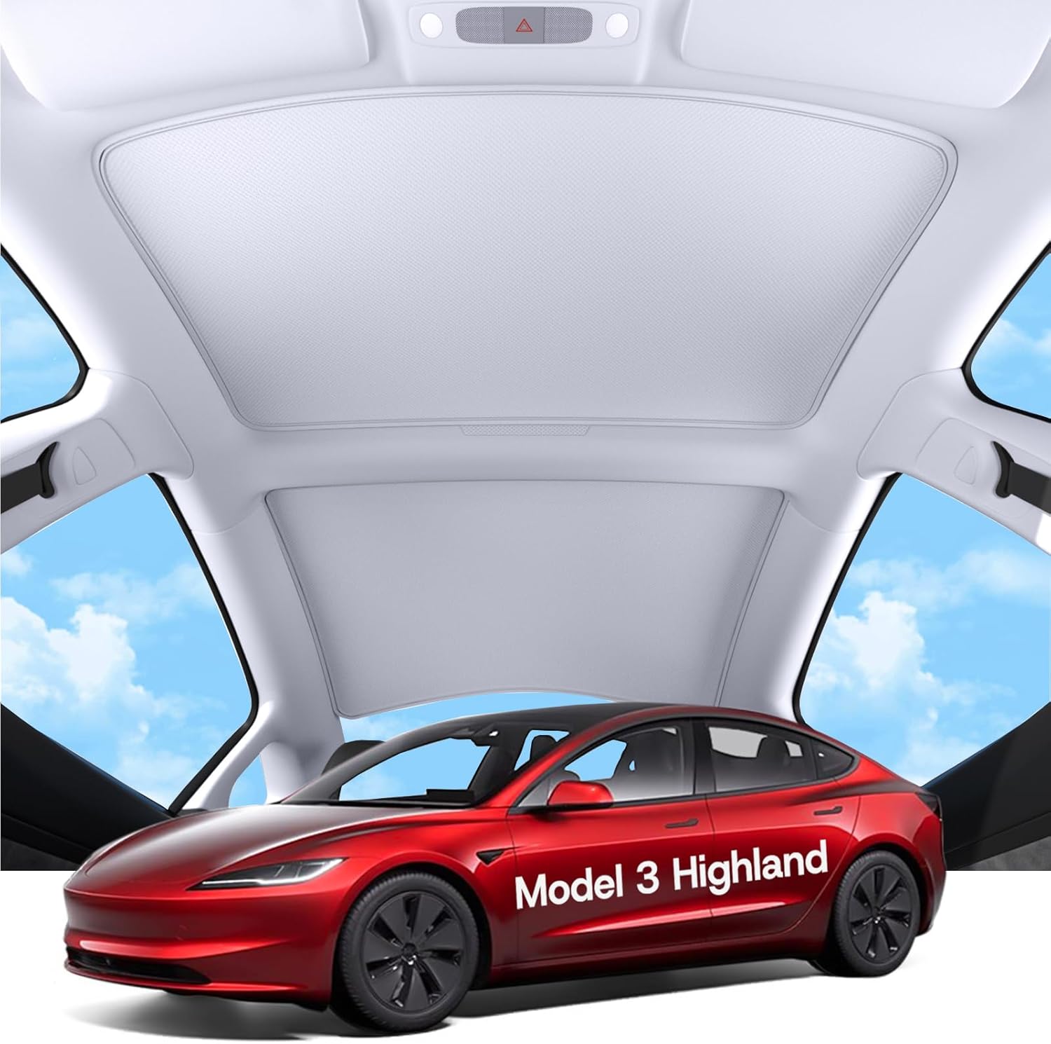 Sunshade Roof for Tesla Model 3 Highland