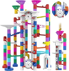 219-Piece Elevator Marble Run