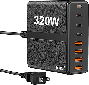 320W USB C Charger Block