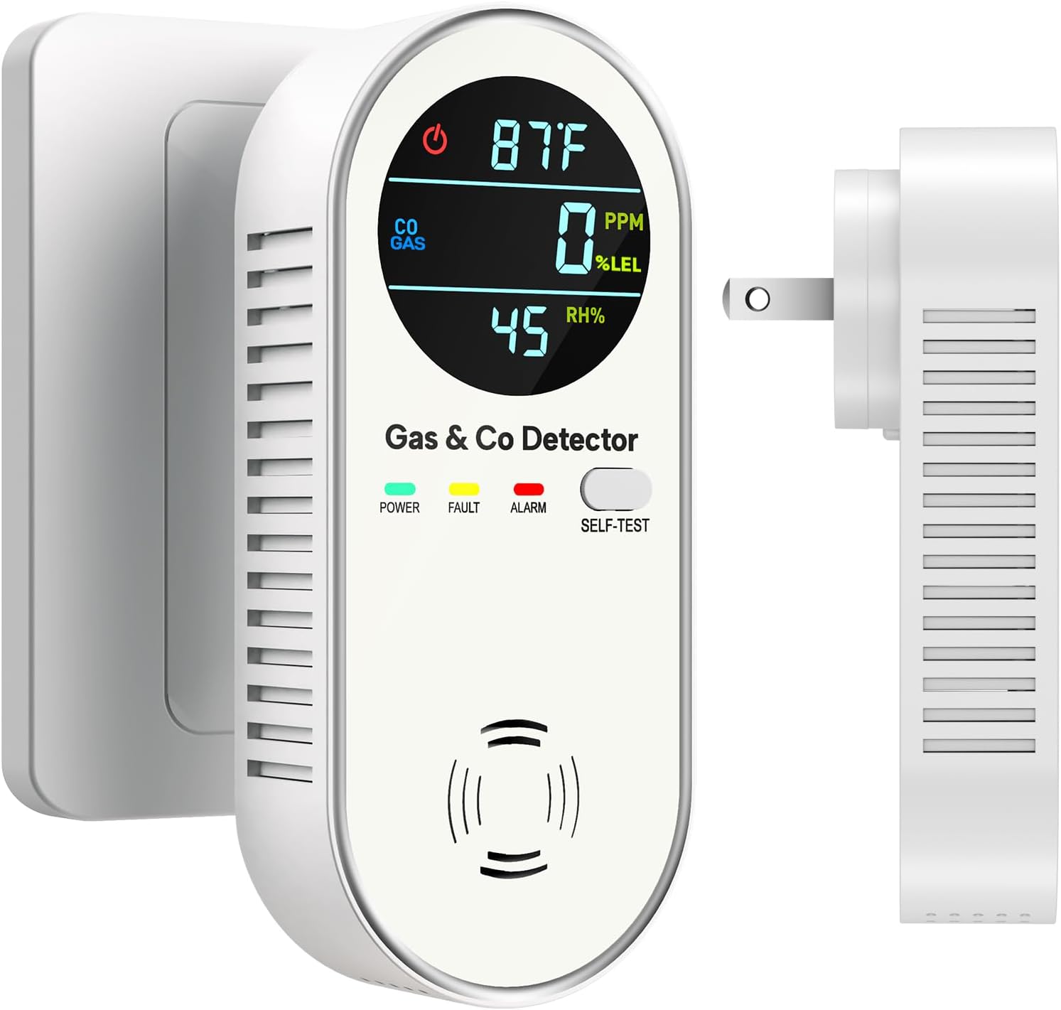 4-in-1 Natural Gas and Carbon Monoxide Detector