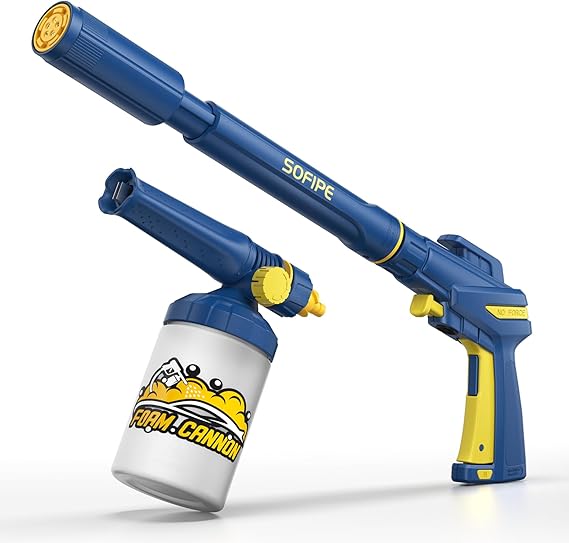 5 in 1 Pressure Washer Gun with Foam Cannon