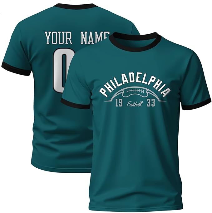 ANTKING Custom Name Number T-Shirt