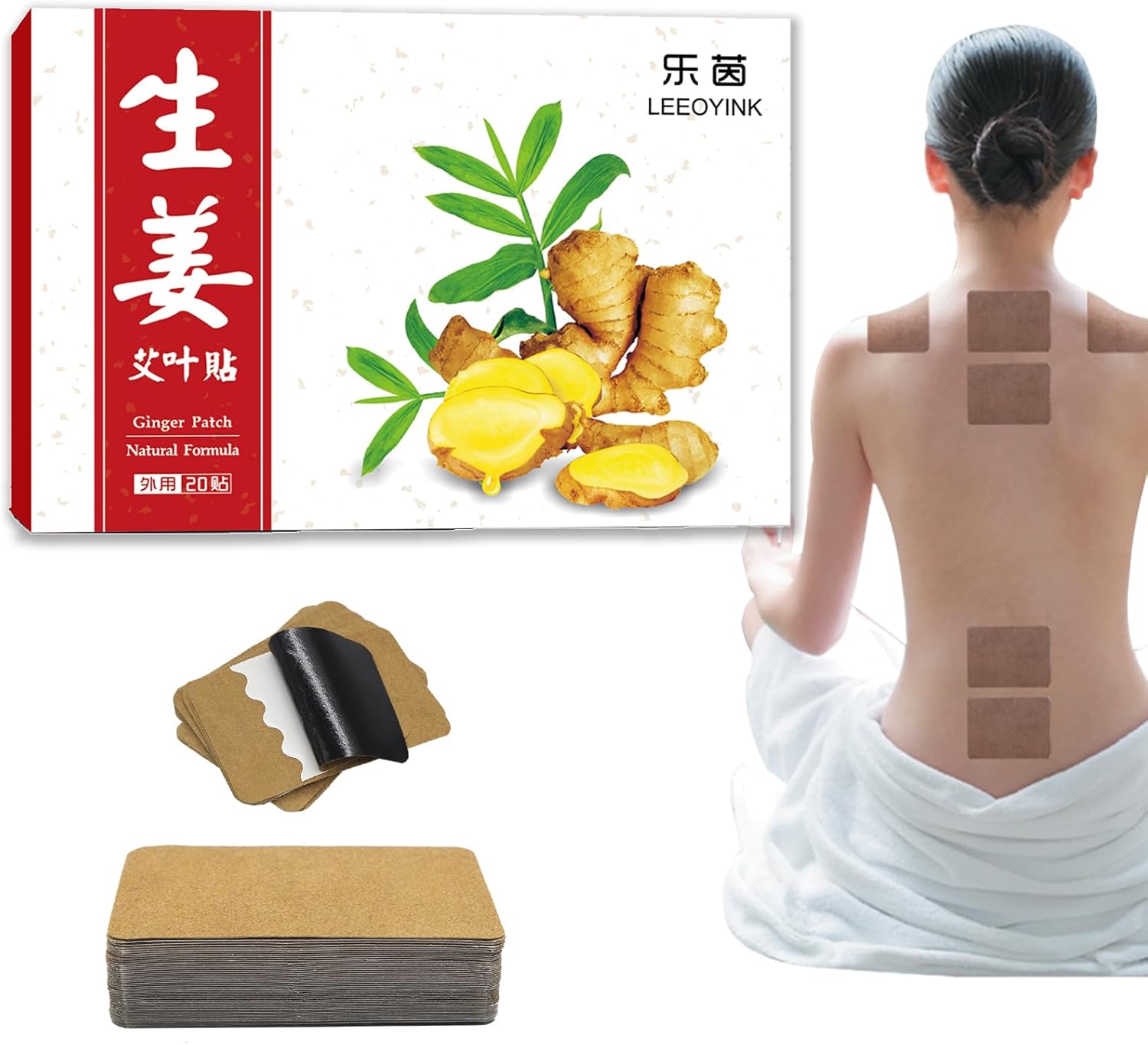 Ginger Herbal Hot Patches