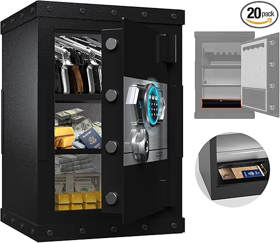 Heavy-Duty Biometric Home Safe