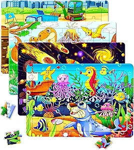 Wooden Jigsaw Puzzles for Kids