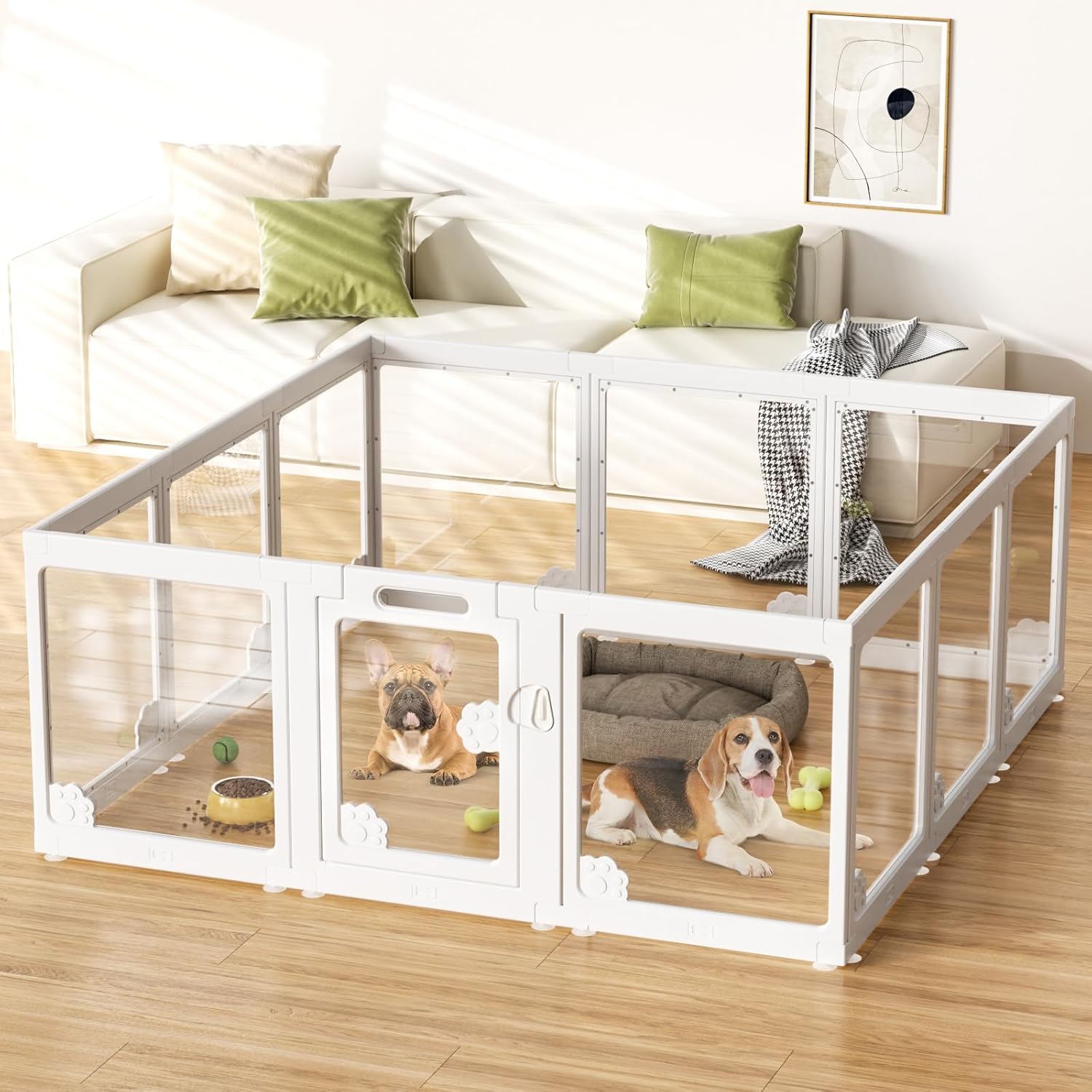 Acrylic Clear Pet Playpen