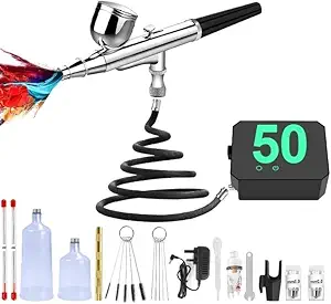 Professional Airbrush Kit with Compressor