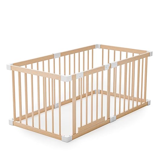 Large Wooden Baby Playpen