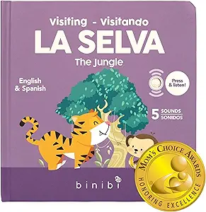 Binibi Bilingual Sound Book: La Selva