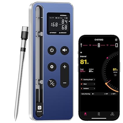 Wireless Smart Digital Meat Thermometer
