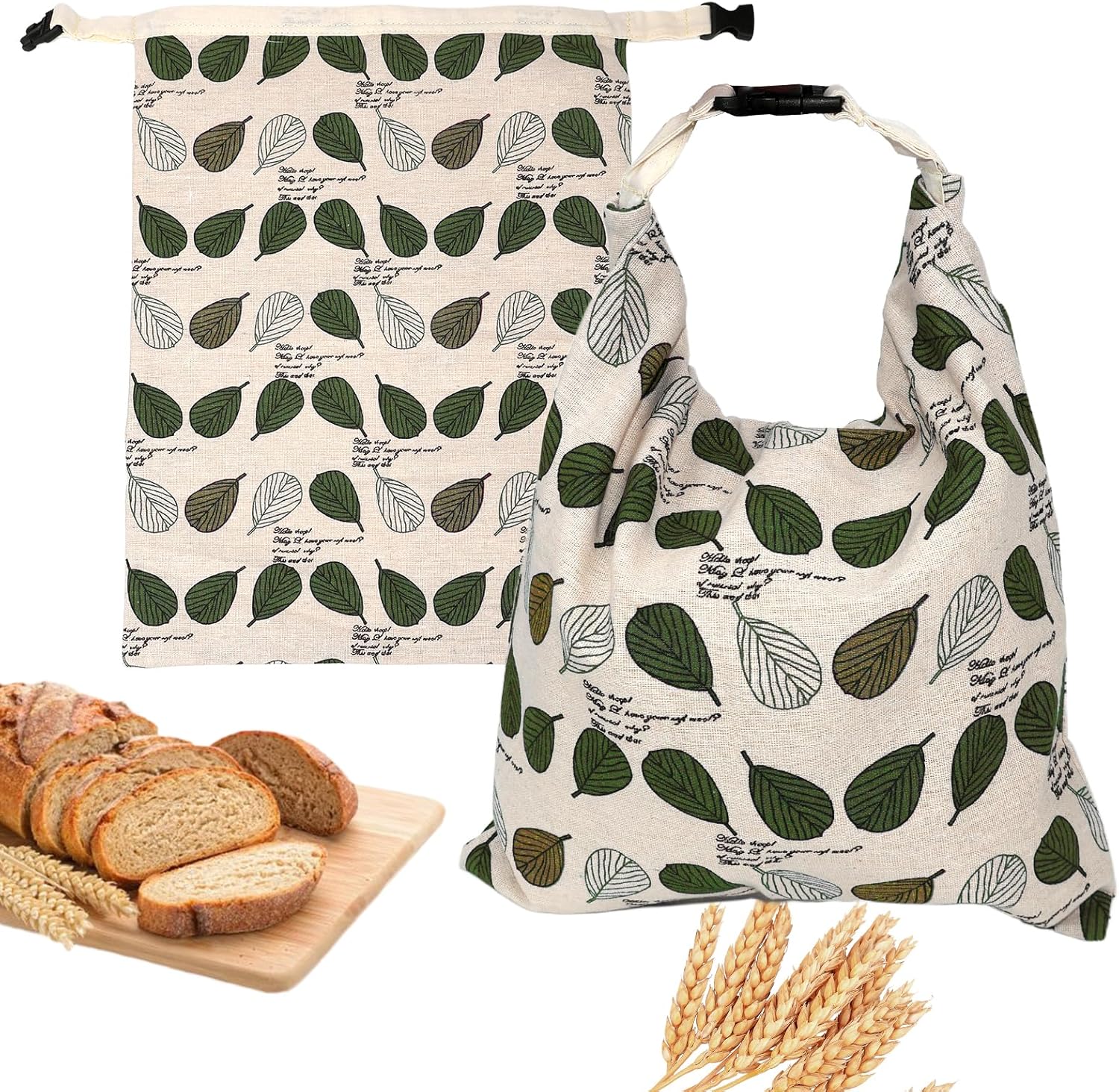 Reusable Sourdough Bread Bags (2-Pack)