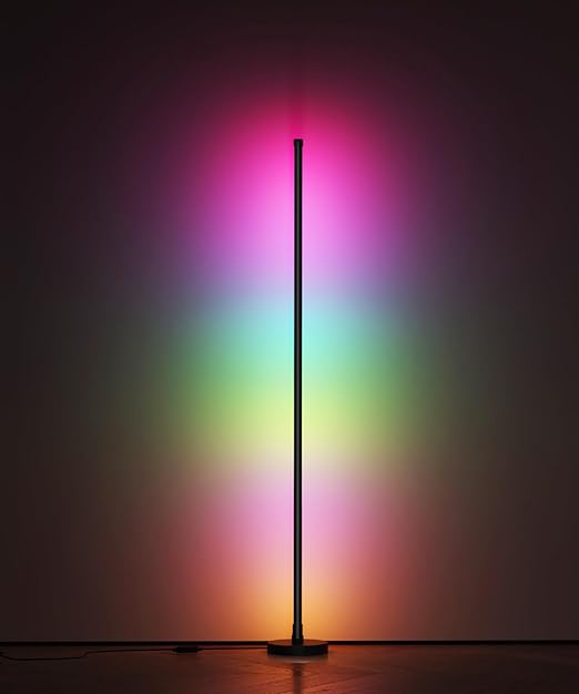 Corner Floor Lamp with 16 Million DIY Colors