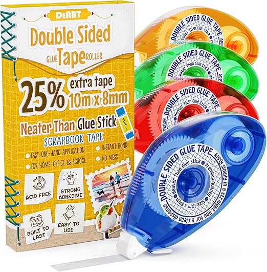 Double Sided Tape Scrapbook Tape Roller