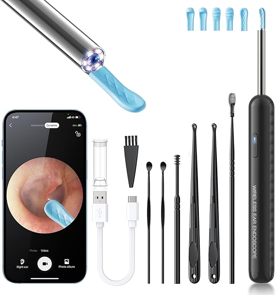 Ear Wax Removal Kit with 1080P Camera