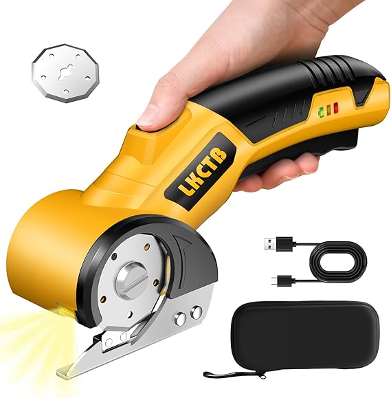 Electric Scissors with LED Light