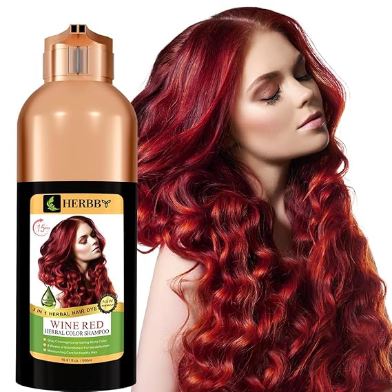 Hair Color Shampoo for Gray Hair Coverage