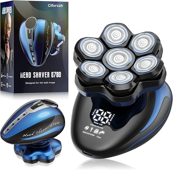 7D Head Shaver for Bald Men