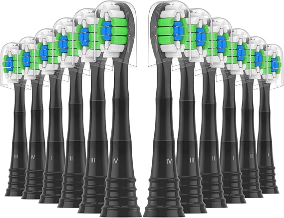 Replacement Toothbrush Heads for AquaSonic Electric Toothbrushes