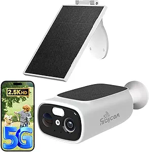 Rraycom 2.5K Solar Security Camera