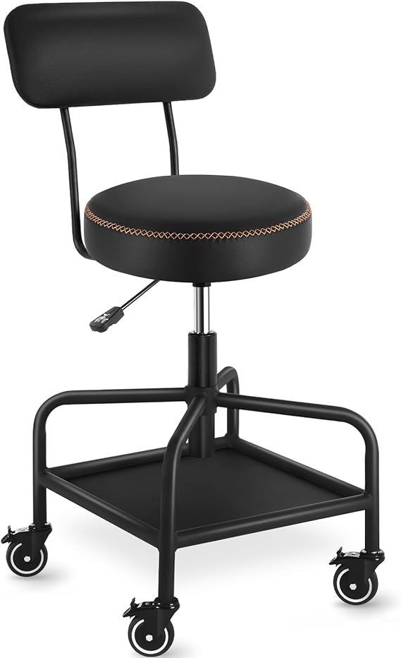 Rolling Garage & Shop Stool