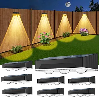 SenLuKit Solar Fence Lights