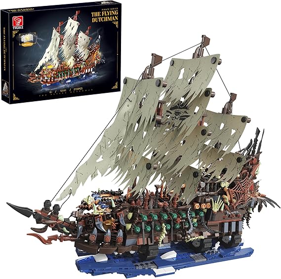TGL Flying Dutchman Pirate Ship Building Set