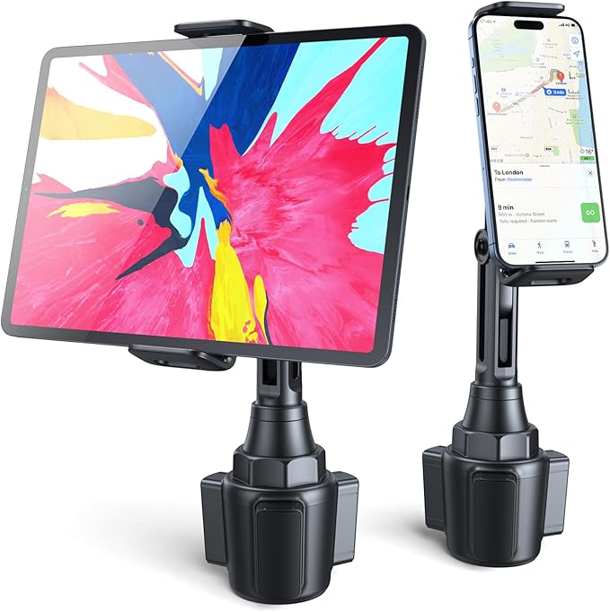 Universal Cup Holder Tablet & Phone Mount