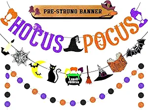 Upgraded Hocus Pocus Halloween Decorations
