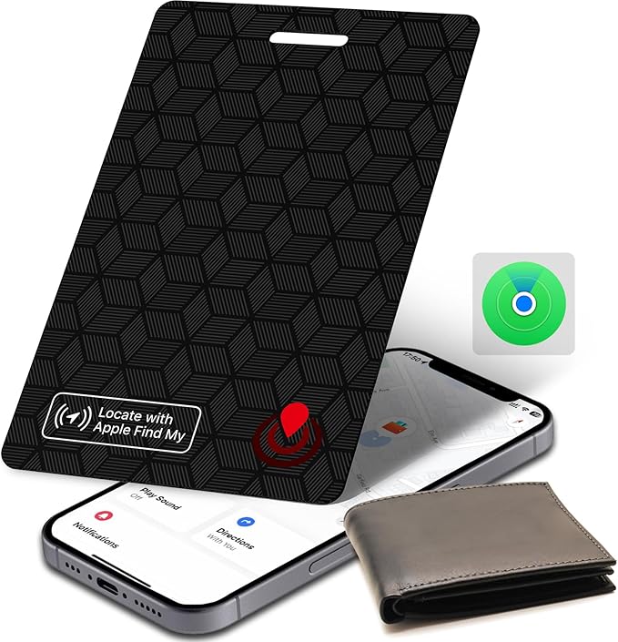 Wallet Tracker Card for Apple Find My