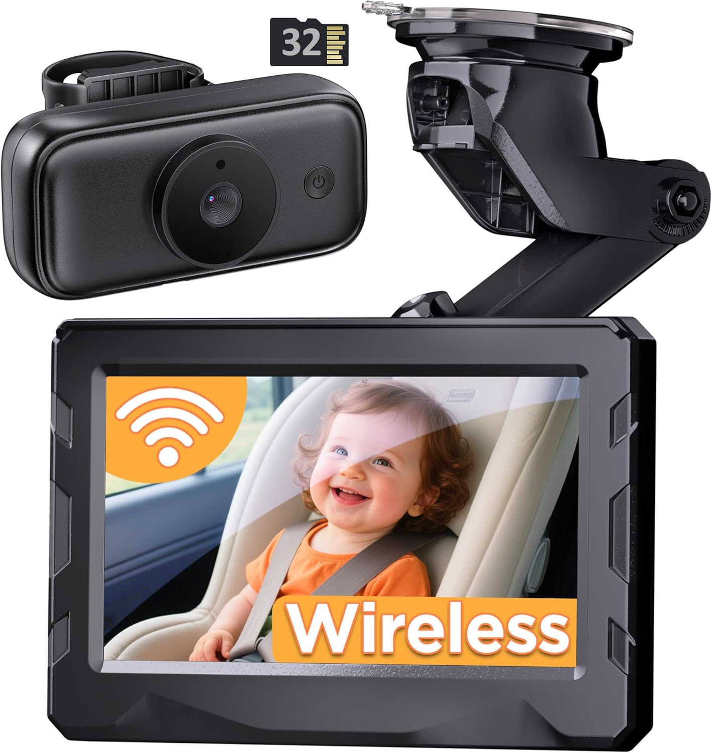 Wireless Baby Car Camera