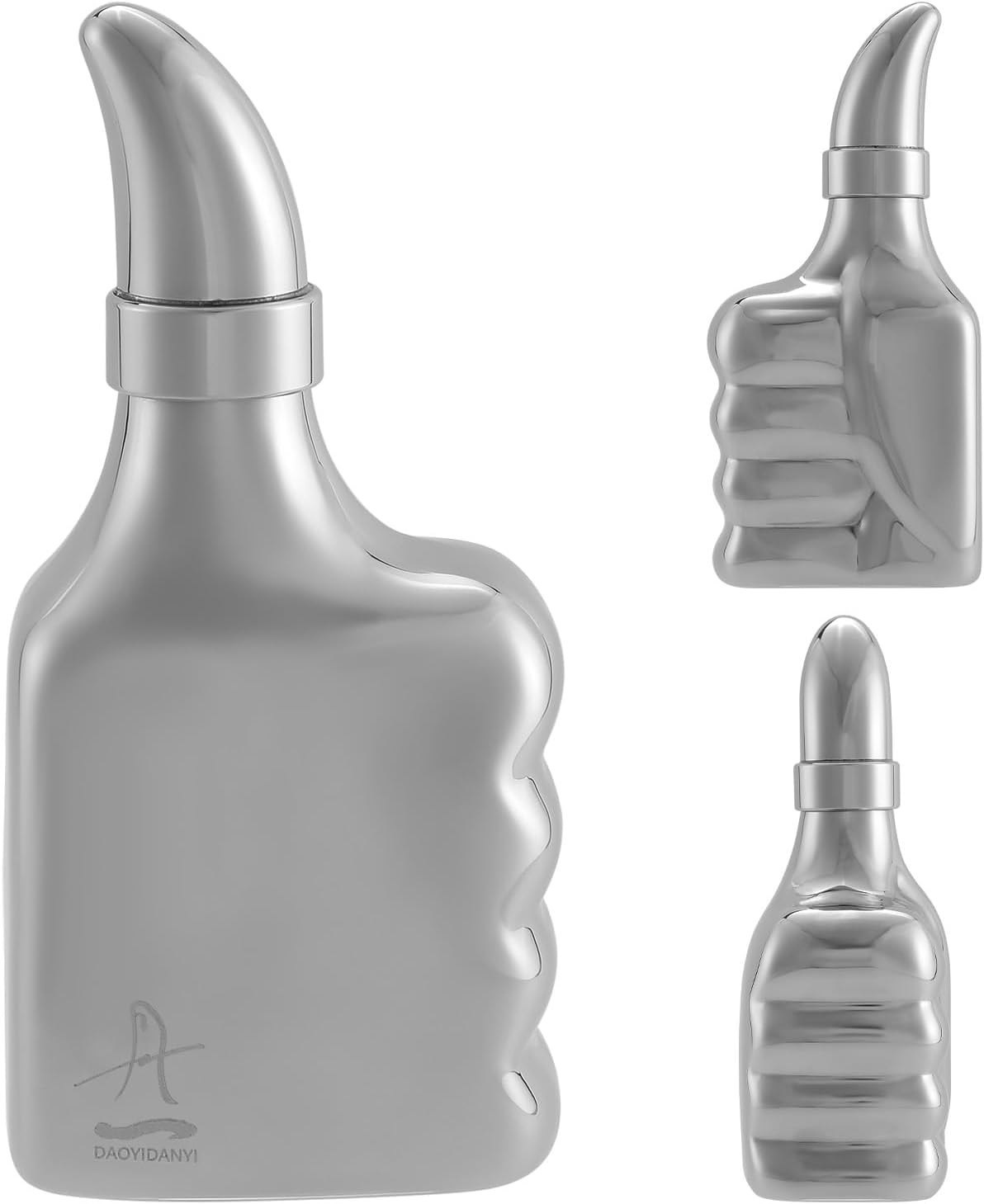 Thumbs-ups Stainless Steel Hip Flask