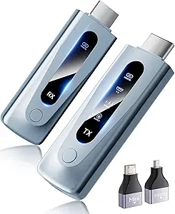 2025 Upgraded Wireless HDMI Transmitter and Receiver