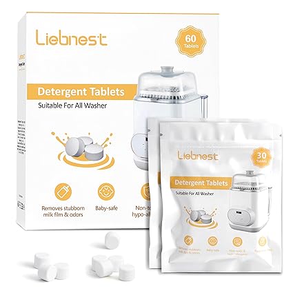 60-Pack Bottle Washer Detergent Tablets