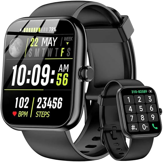 Smartwatch with Alexa and Bluetooth Calling