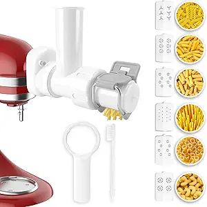 6-in-1 Pasta Attachment for KitchenAid Stand Mixer