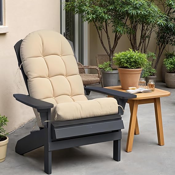 Thickened, Weather-Resistant Adirondack Chair Cushion
