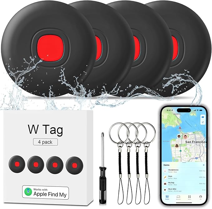 2025 Upgraded Air Tag Tracker (4-Pack)