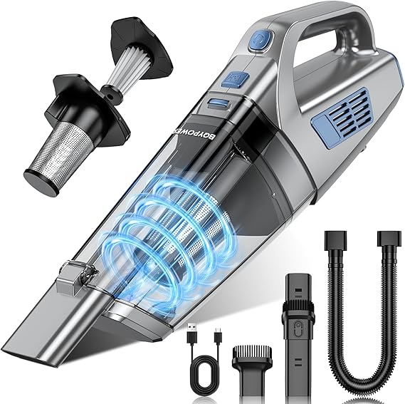 BQYPOWER Handheld Cordless Vacuum