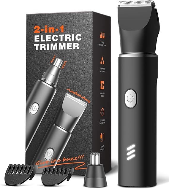 Versatile Body Hair Trimmer for Men