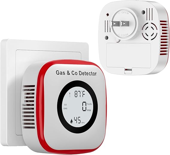 4-in-1 Carbon Monoxide & Gas Leak Detector