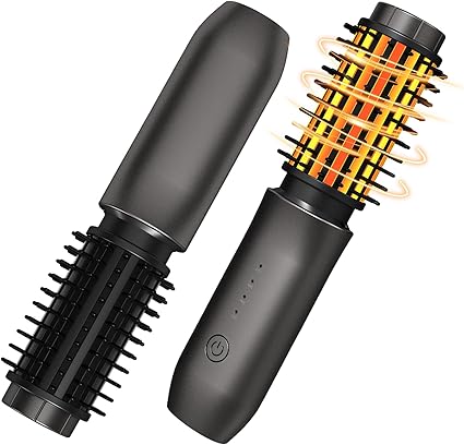 Dongxw Cordless Portable Hot Brush / Hair Straightener