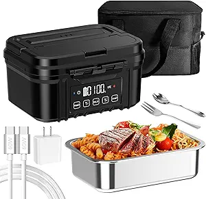 FERVINOW Cordless Electric Lunch Box