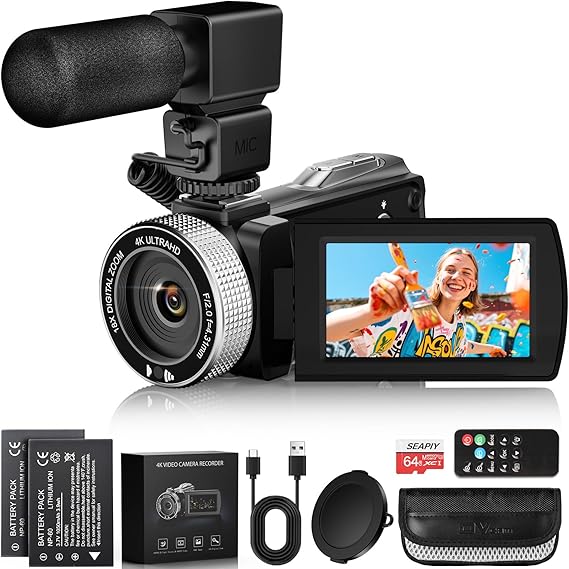 Dsoon 4K Vlogging Camcorder