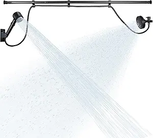 Dual Shower Head System for Couples